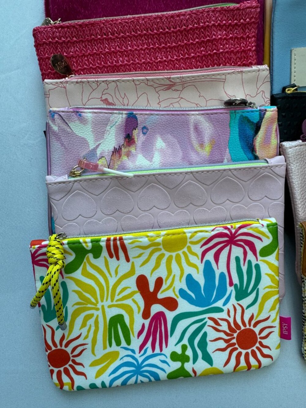 Lot of 20 Ipsy 2010s Glam Bags Makeup Pouches - Picture 2 of 13